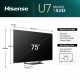 Hisense Smart Τηλεόραση 85" 4K UHD Mini LED 85U7NQ HDR (2024) Hisense Smart Τηλεόραση 85" 4K UHD Mini LED 85U7NQ HDR (2024)